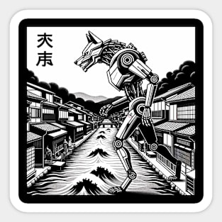 Kyoto Serenity Night Walker Tee Sticker